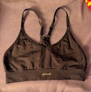 Pink Victoria's Secret Sports Bra Size L